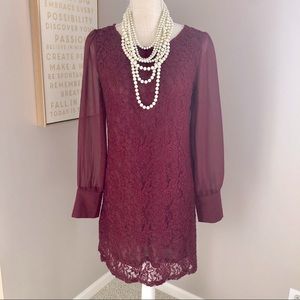 Maroon Dress